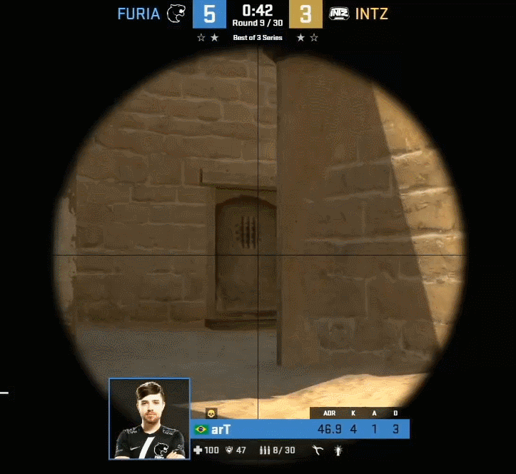 《cs:go》美洲minor:赤壁鏖兵,furia二比一击败intz率先晋级major