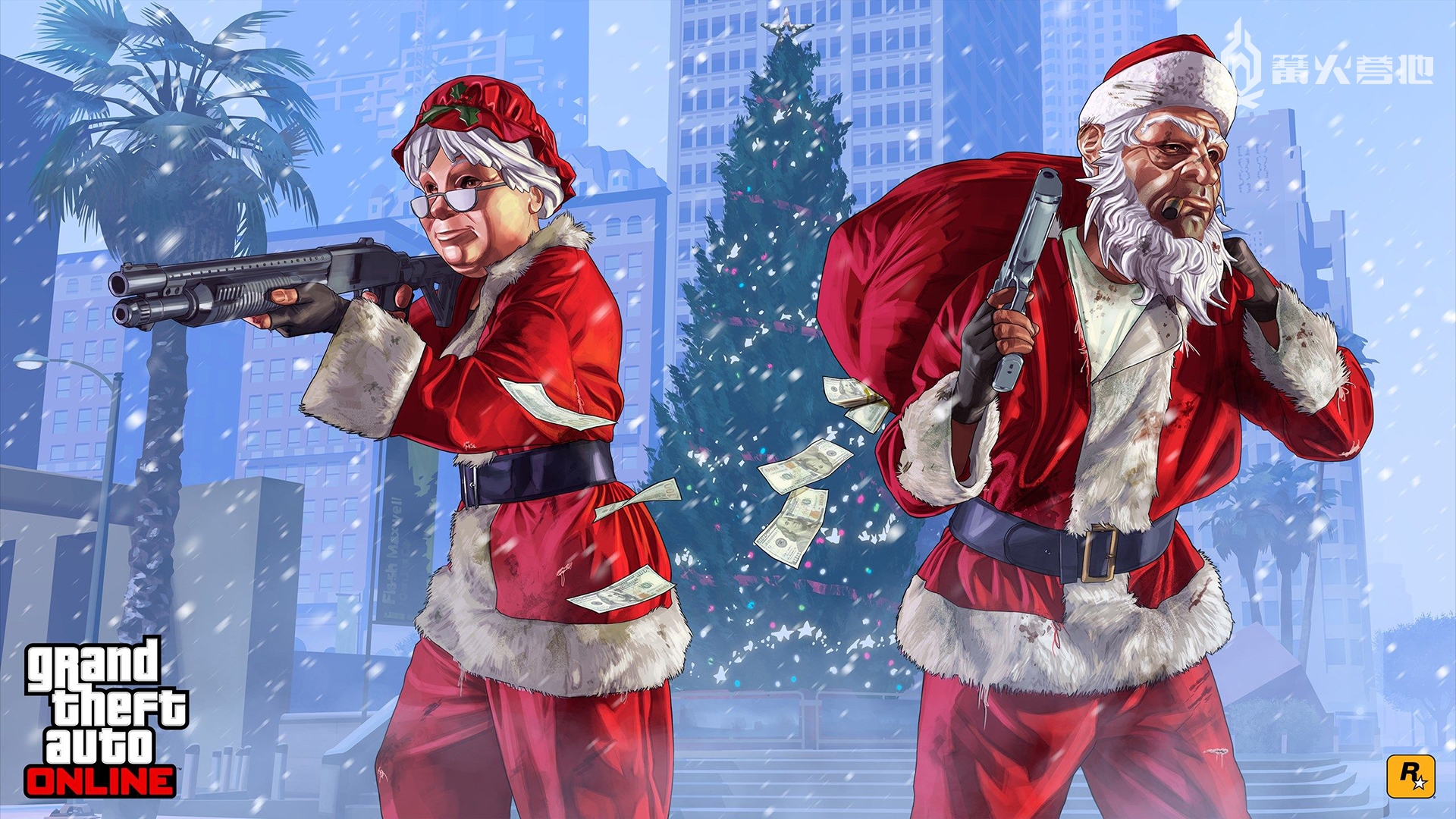 《GTA5》成为欧洲等地区圣诞节期间下载次数最多的游戏 2%title%