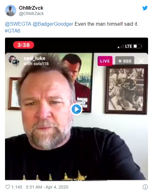 在一期和shawn fonteno(富兰克林)共同拍摄的ins视频总,ned luke职责