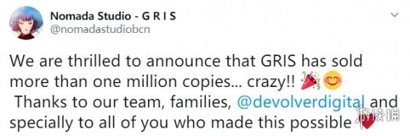 唯美游戏《GRIS》销量突破100万！官方表示感谢 1%title%