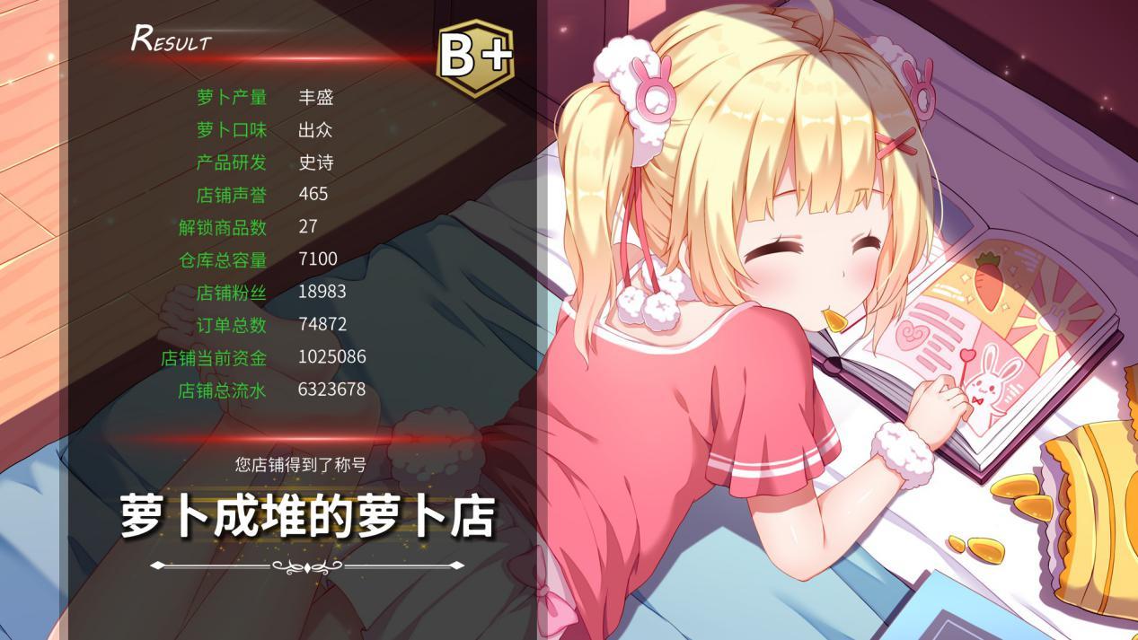 模拟经营与galgame碰撞出的火花,浅评《小白兔电商》的图片 模拟经营与galgame碰撞出的火花,浅评《小白兔电商》