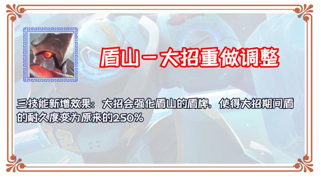 王者榮耀：體驗服12.16更新，張良、橘右京、司馬懿降溫，盾山重做調整！