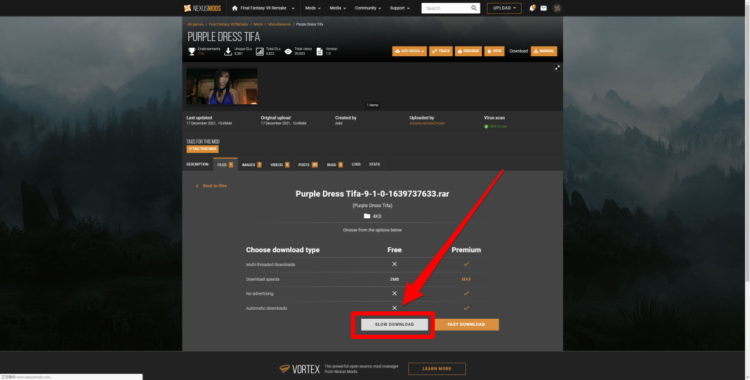 【最终幻想7mod安装及中文设置教程】都上PC了，穿什么衣服还由得你？-第3张