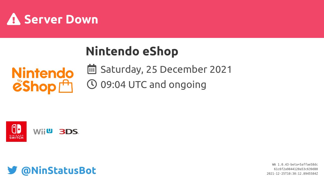 【Switch】圣诞节任天堂eShop被挤爆了！服务器卡顿无法兑换游戏-第3张