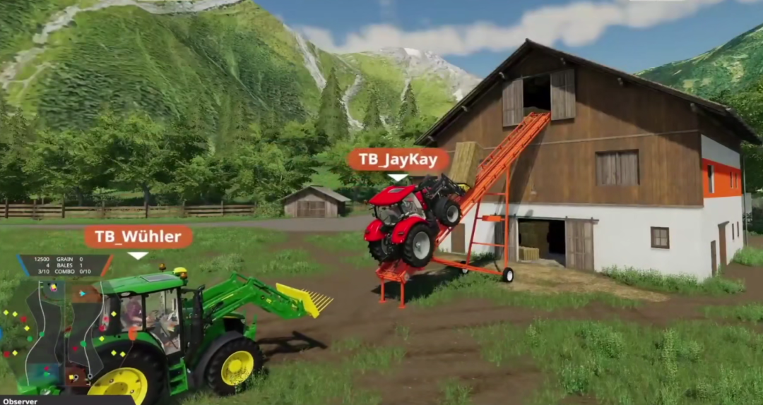 《模拟农场》也能电竞？ban对方农具的比赛你见过么