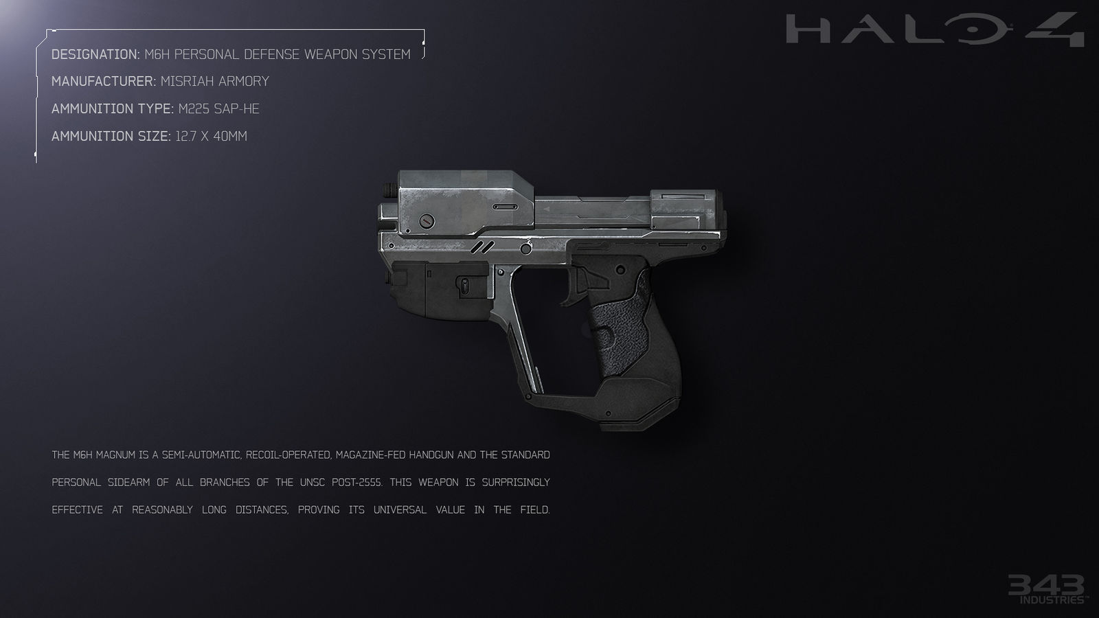 【HALO軍械頻道4】M6系列馬格南手槍 —— UNSC的主力手槍-第80張