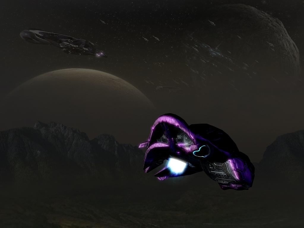 【HALO載具頻道2】魅影號運輸機 —— 又一批星盟來了，守好這區-第20張