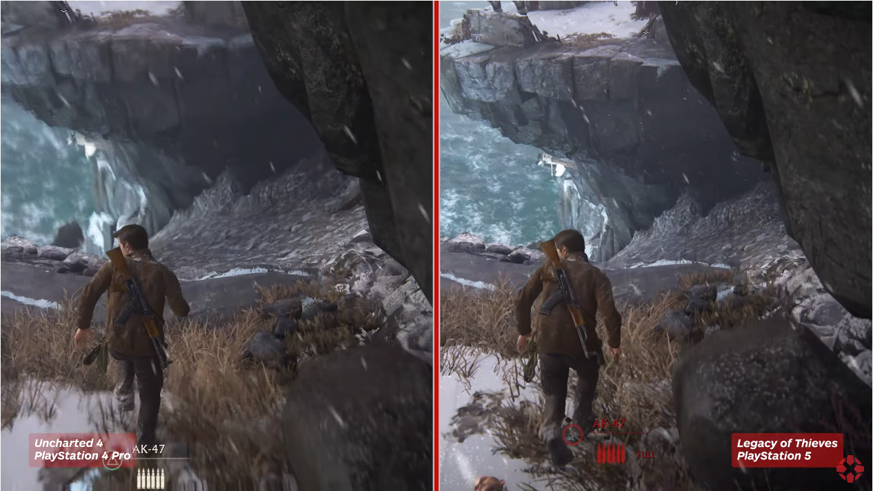 《神秘海域：盜賊傳奇合輯》PS4 Pro與PS5圖形對比-第4張