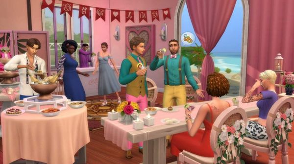 【PC遊戲】網傳《模擬人生4》將推出“愛情派對”拓展包-第5張