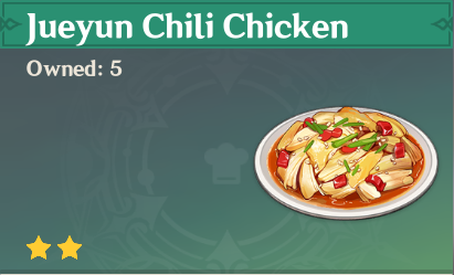 原神|美食英語璃月篇~香嫩椒椒雞 Jueyun Chili Chicken（辛焱）-第0張