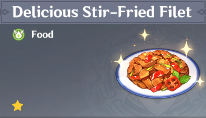 原神|美食英語璃月篇~爆炒肉片 Stir-Fried Filet（北斗）-第2張