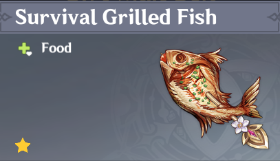 原神|美食英语璃月篇~烤吃虎鱼 Grilled Tiger Fish（刻晴）-第3张