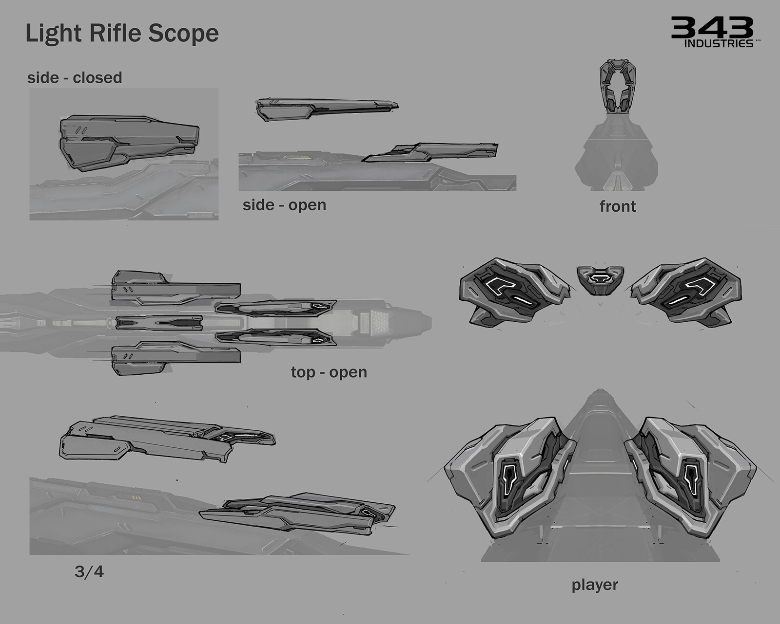 【HALO軍械頻道13】Z-250光線步槍 —— 普羅米修斯的象徵-第19張