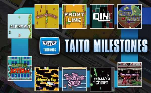 《TAITO精選集》復刻版將登陸NS 收錄10部經典作品