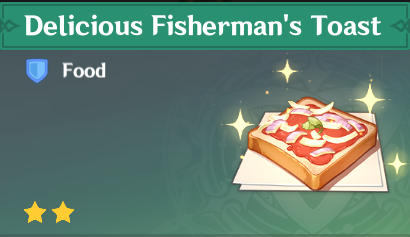 原神|美食英語蒙德篇~漁人吐司 Fisherman's Toast（可莉）-第2張