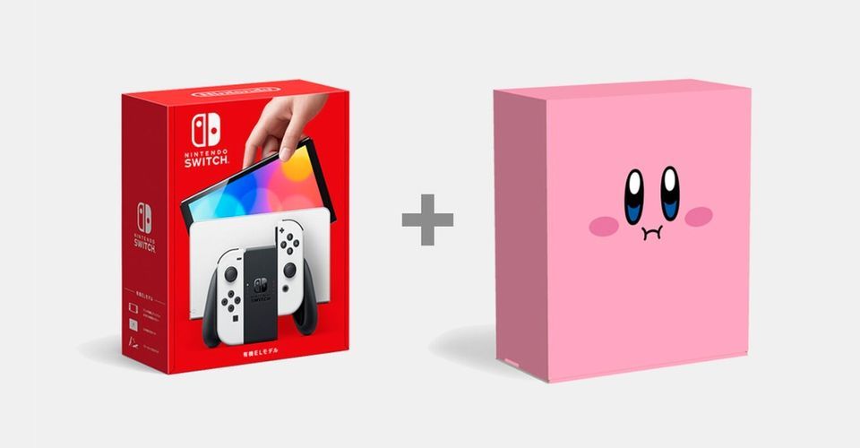 【主机游戏】任天堂推出星之卡比Switch OLED包装盒-第1张