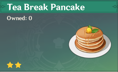 原神|美食英语蒙德篇~庄园烤松饼 Tea Break Pancake（诺艾尔）-第0张