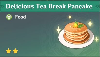 原神|美食英語蒙德篇~莊園烤鬆餅 Tea Break Pancake（諾艾爾）-第2張