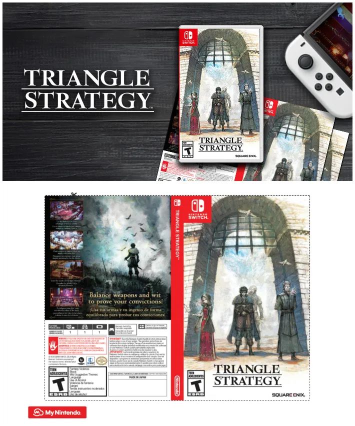 Ns日常新闻 三角战略壁纸上架 任天堂俄服暂时维护 柚知新闻