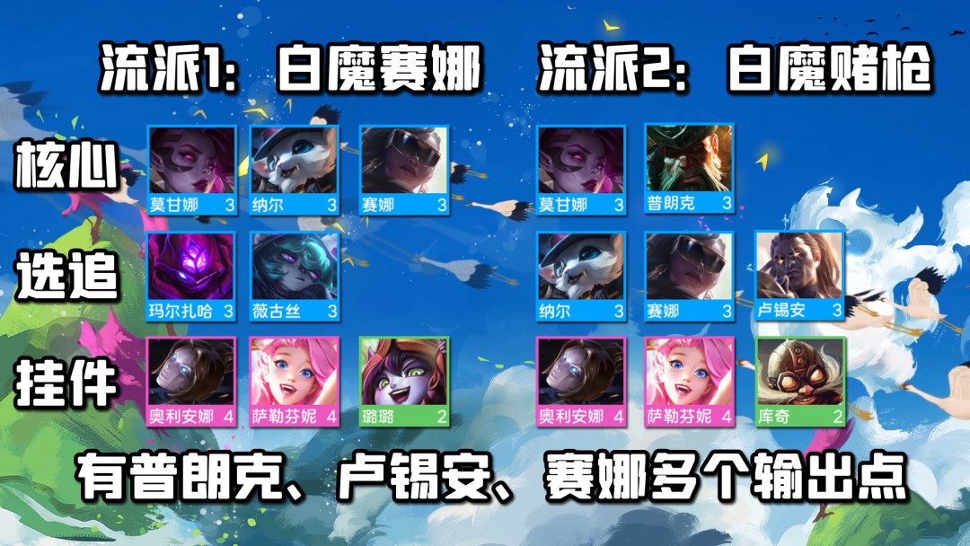 【云顶之弈】「T0白魔名流枪」三费之力双重麻烦必玩，比赛娜爽，船长3星=前二！-第3张