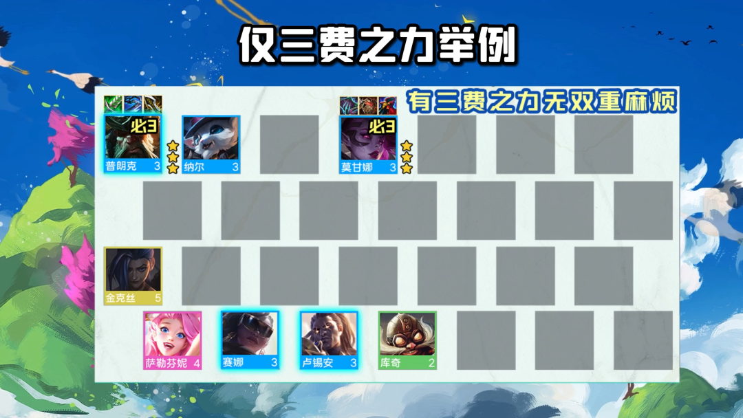 【云顶之弈】「T0白魔名流枪」三费之力双重麻烦必玩，比赛娜爽，船长3星=前二！-第13张