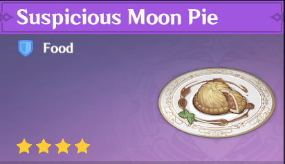原神|美食英语蒙德篇~月亮派 Moon Pie（优菈）-第1张