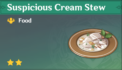 原神|美食英语蒙德篇~白汁时蔬烩肉 Cream Stew（芭芭拉）-第1张