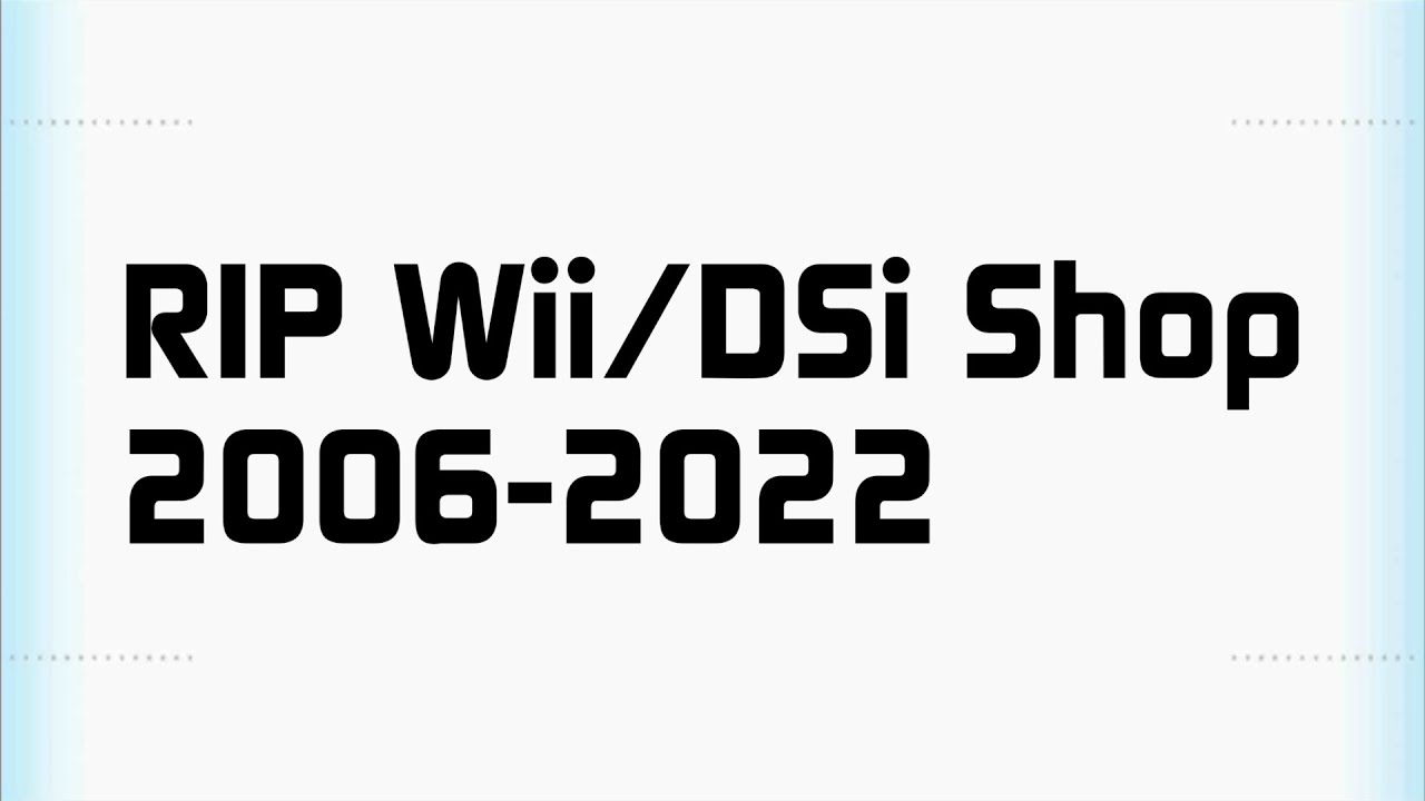 【主机游戏】没有任何解释！任天堂Wii数字商店不明原因关闭数日-第2张
