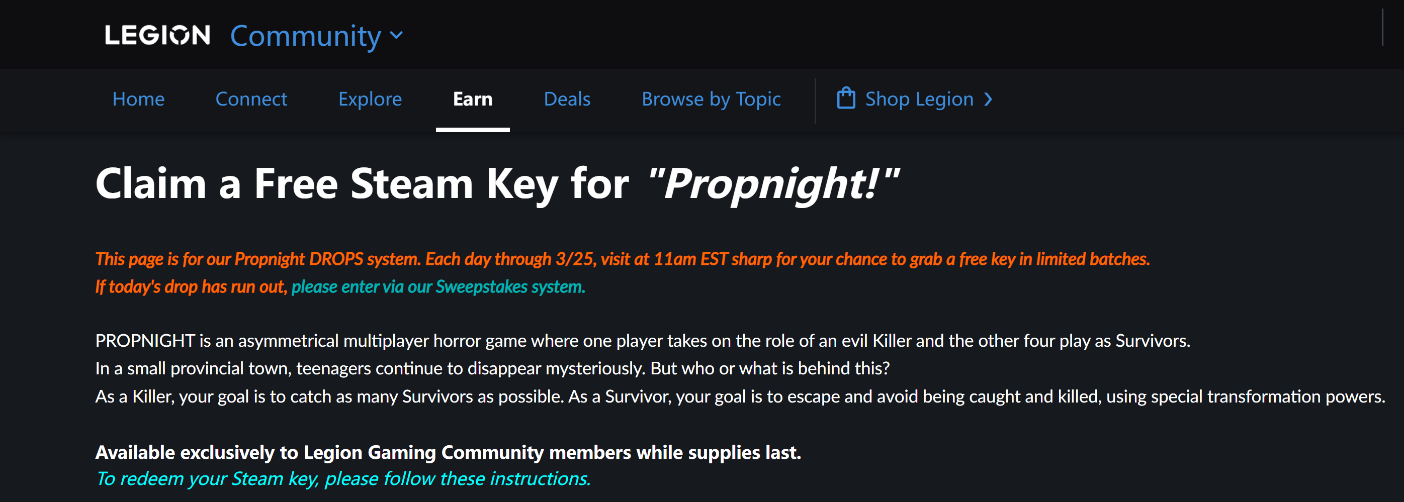 propnight key
