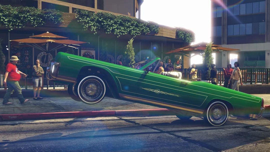 【侠盗猎车手5】GTA壁纸｜每天屁股一坐一边玩游戏一边吸果冻打飞滴-第3张