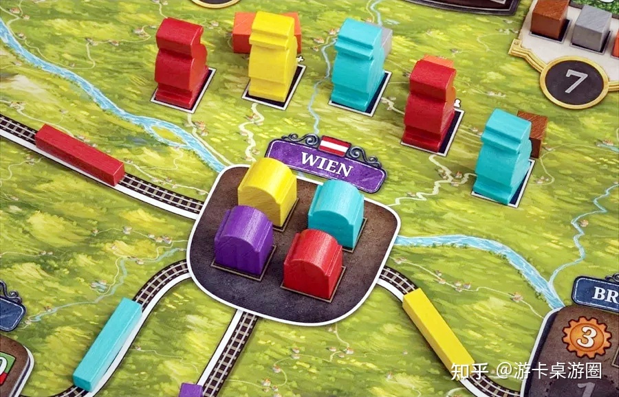 【桌遊綜合】一般人不敢挑戰，大佬敢打滿分Top3的火車遊戲——《蒸汽帝國》-第9張