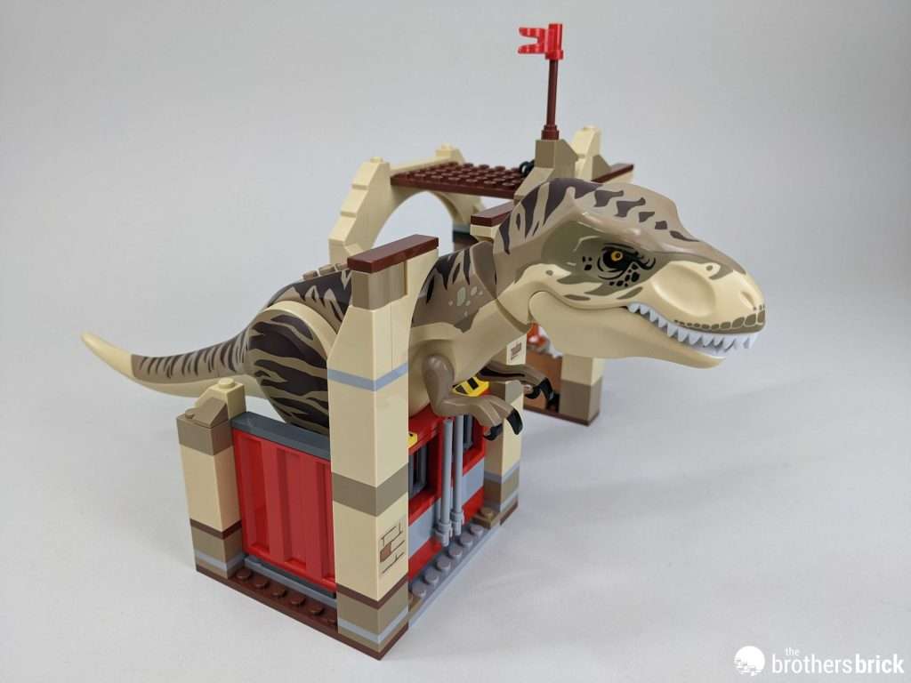 【周邊專區】樂高侏羅紀世界76948霸王龍與野蠻盜龍脫逃記開箱評測-第35張