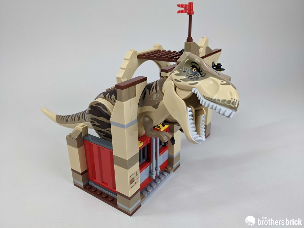 【周邊專區】樂高侏羅紀世界76948霸王龍與野蠻盜龍脫逃記開箱評測-第36張