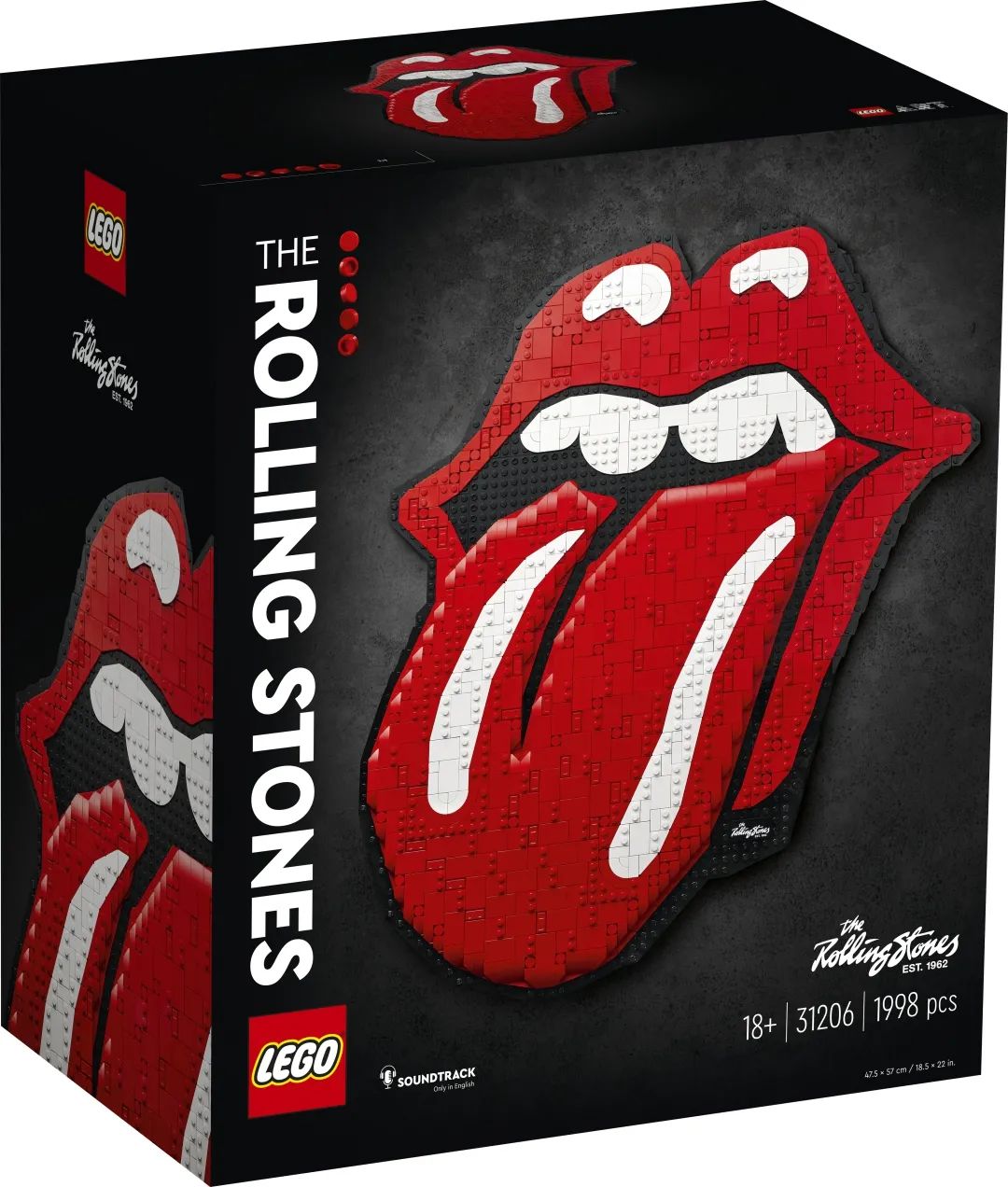 【周边专区】标志性的舌头！乐高艺术套装31206滚石乐队正式发布-第2张