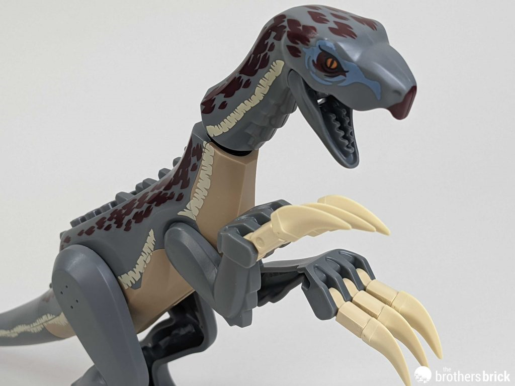 【周邊專區】屬於你的恐龍冒險？樂高侏羅紀世界76949南方巨獸龍和鐮刀龍攻擊開箱評測-第19張