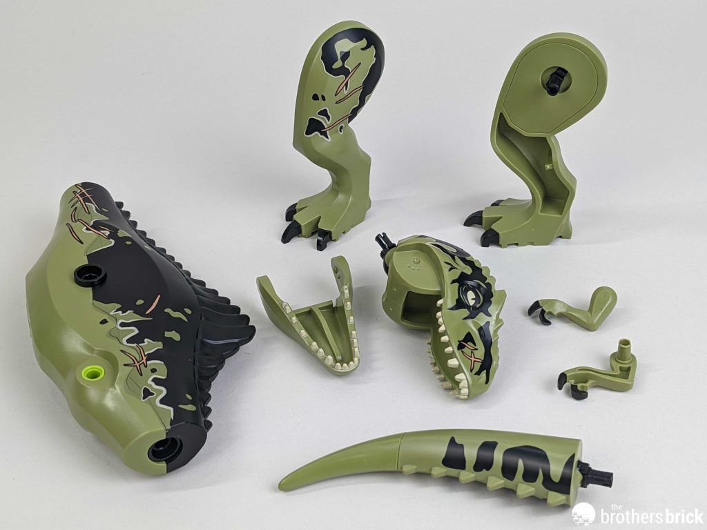 【周邊專區】屬於你的恐龍冒險？樂高侏羅紀世界76949南方巨獸龍和鐮刀龍攻擊開箱評測-第11張