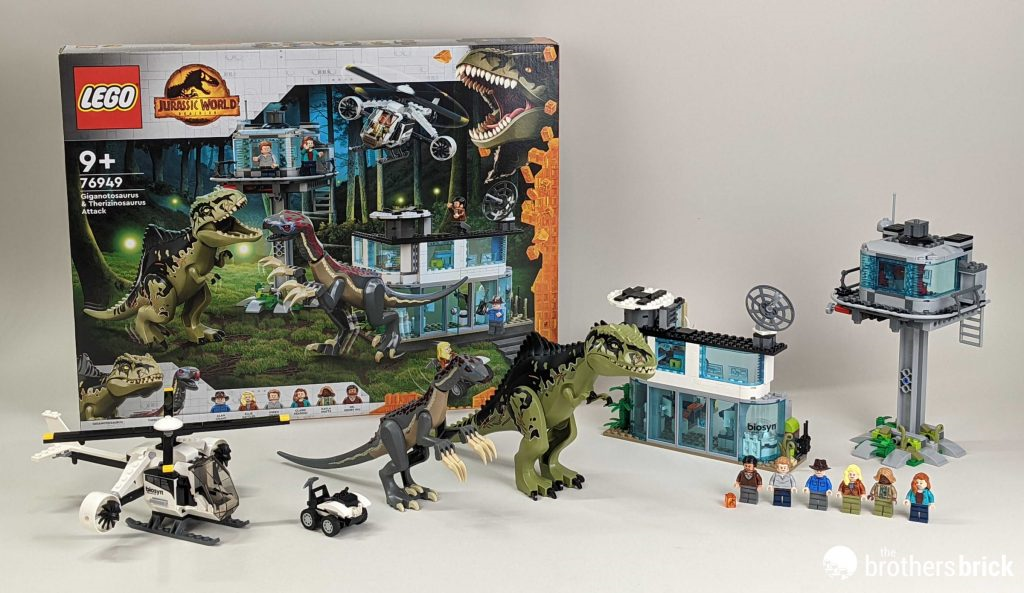 【周邊專區】屬於你的恐龍冒險？樂高侏羅紀世界76949南方巨獸龍和鐮刀龍攻擊開箱評測-第71張