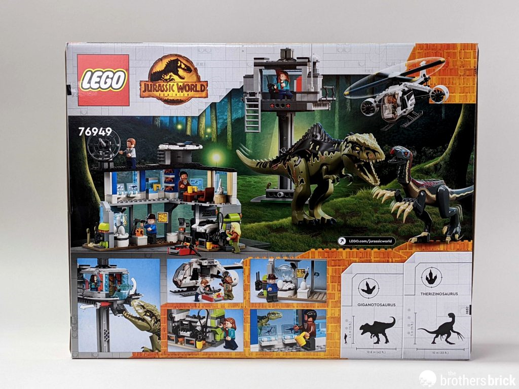 【周邊專區】屬於你的恐龍冒險？樂高侏羅紀世界76949南方巨獸龍和鐮刀龍攻擊開箱評測-第3張