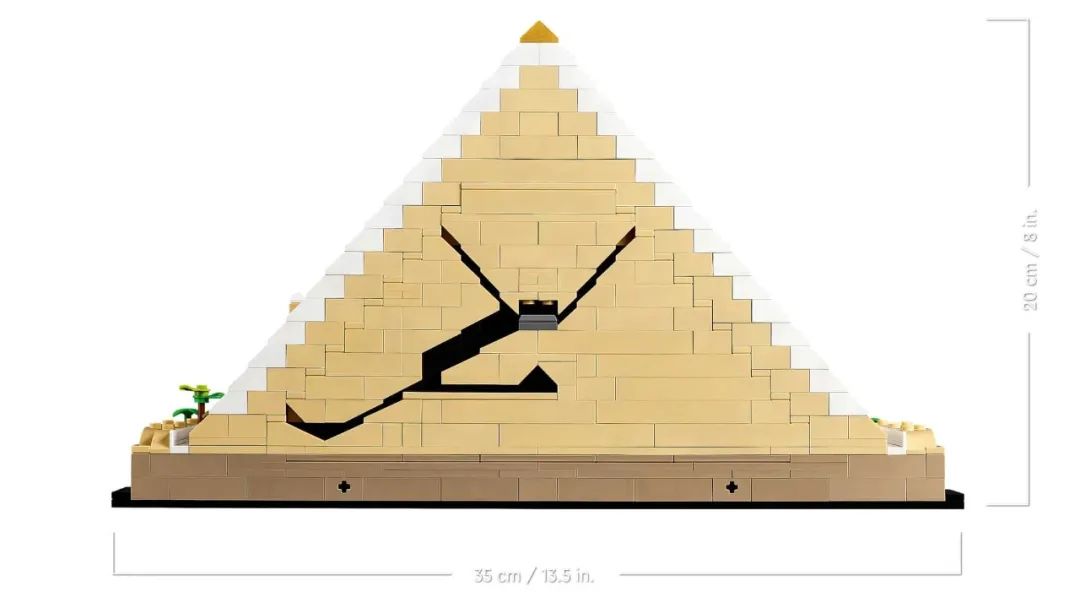【周边专区】1499元6月上市！乐高建筑21058吉萨大金字塔正式发布-第8张