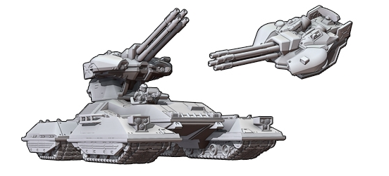 【PC遊戲】HALO中的那些載具 —— M808B天蠍號主戰坦克-第7張