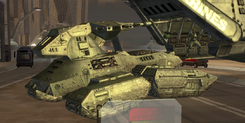 【PC游戏】HALO中的那些载具 —— M808B天蝎号主战坦克-第3张