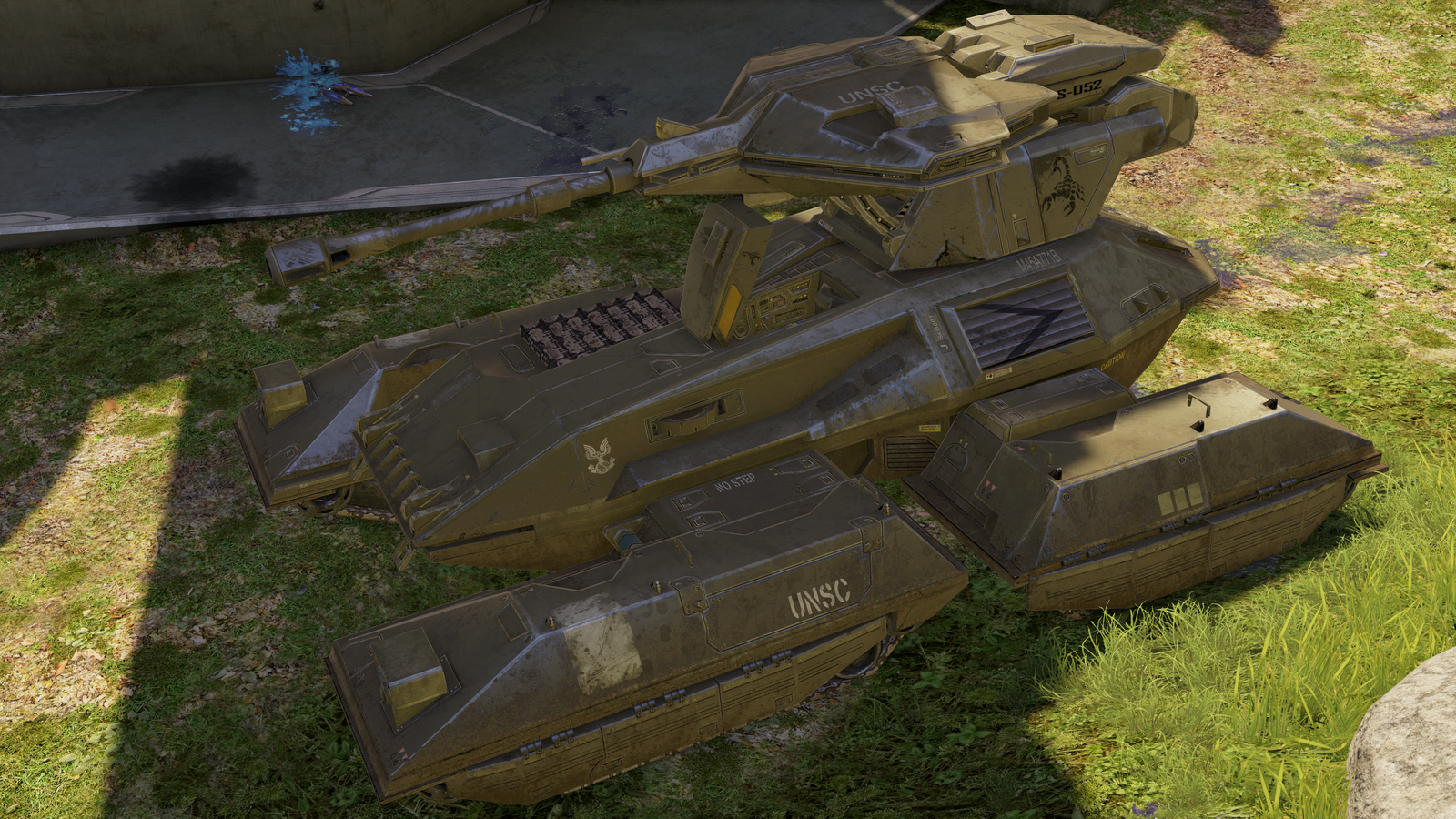 【PC游戏】HALO中的那些载具 —— M808B天蝎号主战坦克-第12张