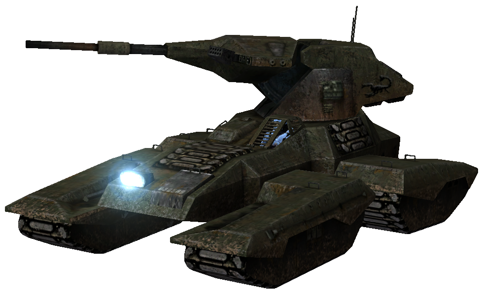 【PC游戏】HALO中的那些载具 —— M808B天蝎号主战坦克-第34张