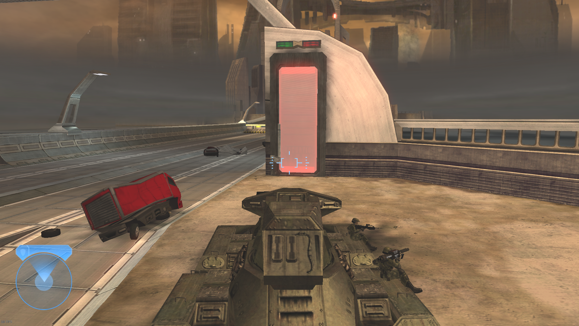 【PC游戏】HALO中的那些载具 —— M808B天蝎号主战坦克-第17张
