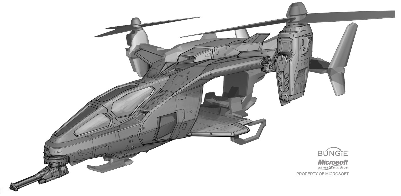 【HALO设定科普】UH-144猎鹰号通用直升机 —— 空中快车-第18张