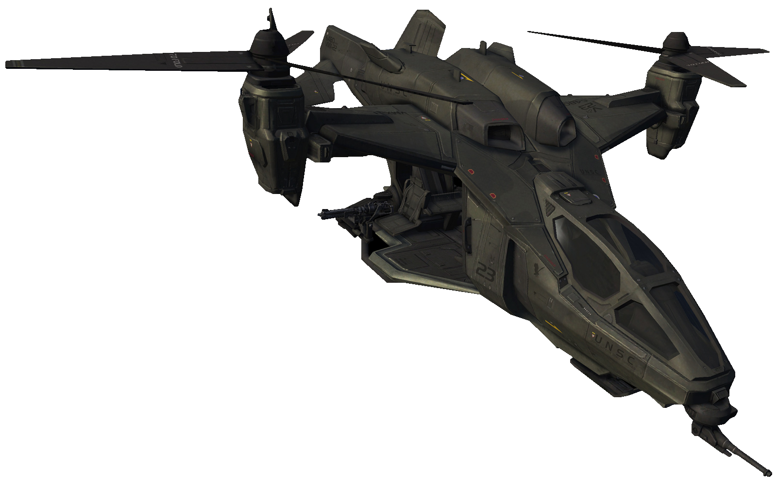 【HALO设定科普】UH-144猎鹰号通用直升机 —— 空中快车-第0张