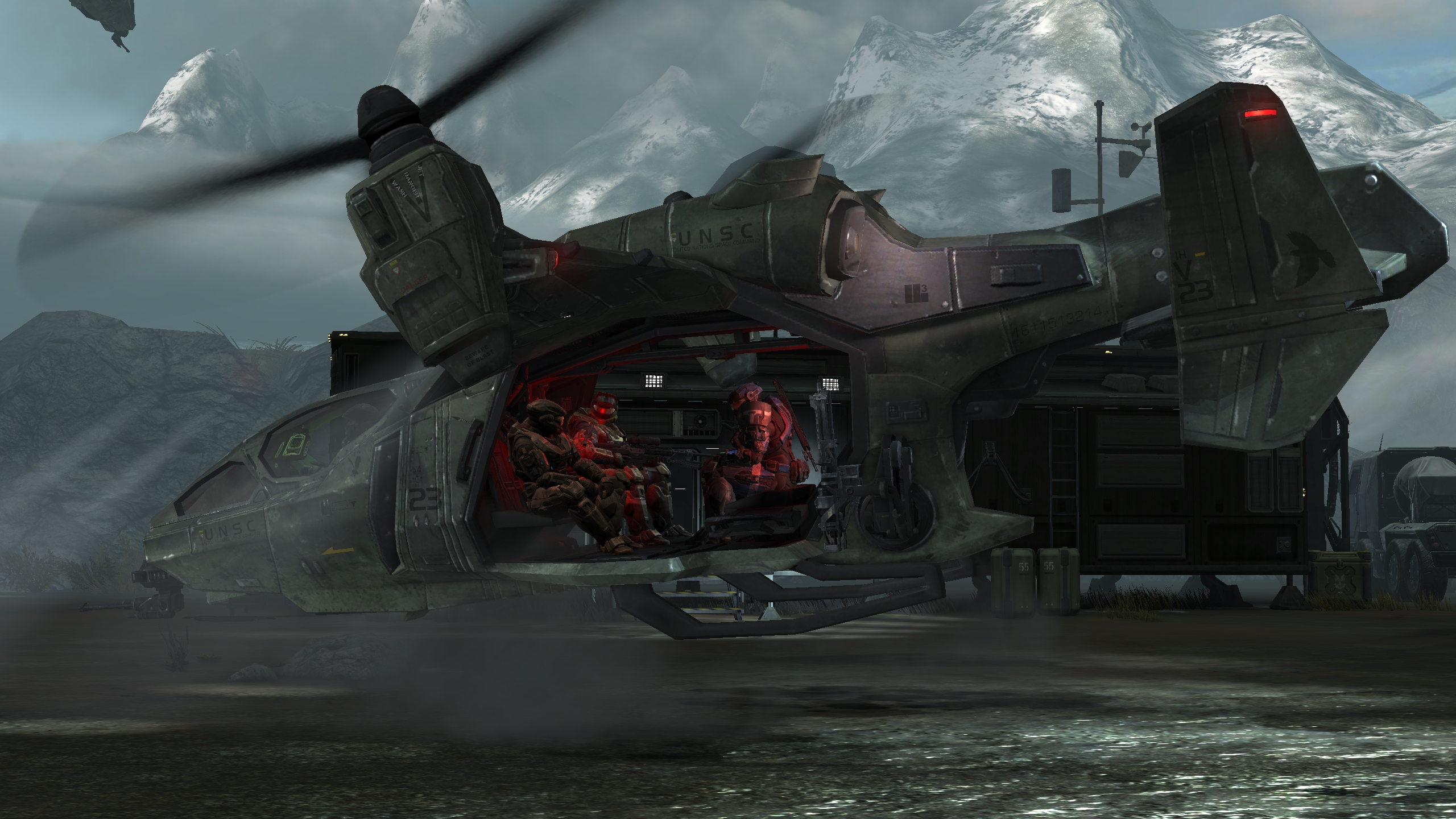 【PC游戏】HALO中的那些载具 —— UH-144猎鹰号通用直升机-第7张