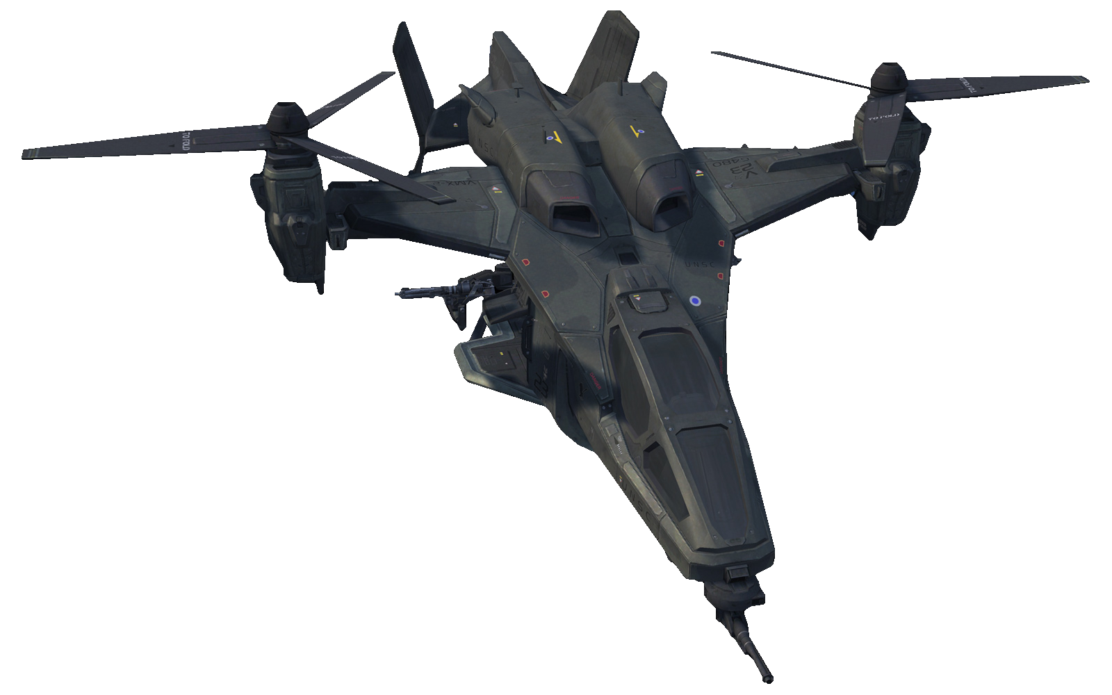【HALO设定科普】UH-144猎鹰号通用直升机 —— 空中快车-第4张