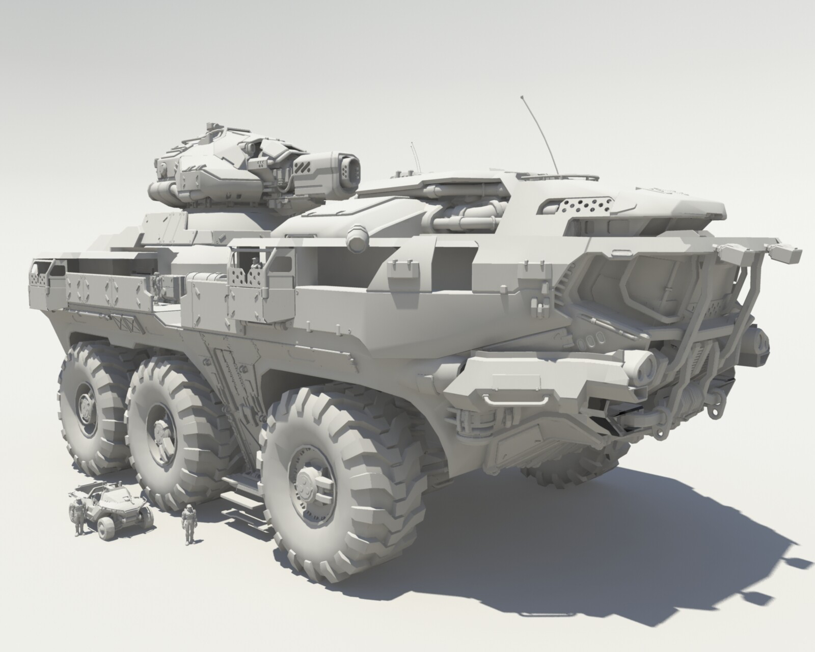 【HALO设定科普】M510猛犸象号超重型机动攻城平台-第11张