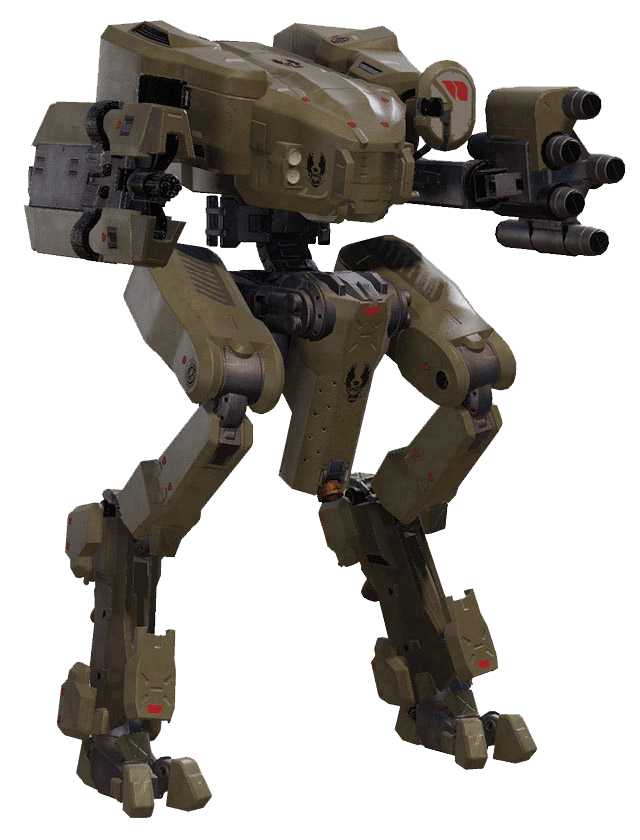 【PC遊戲】HALO中的那些載具 —— 赫倫汀/世界樹 Mark Ⅸ螳螂號裝甲防禦系統